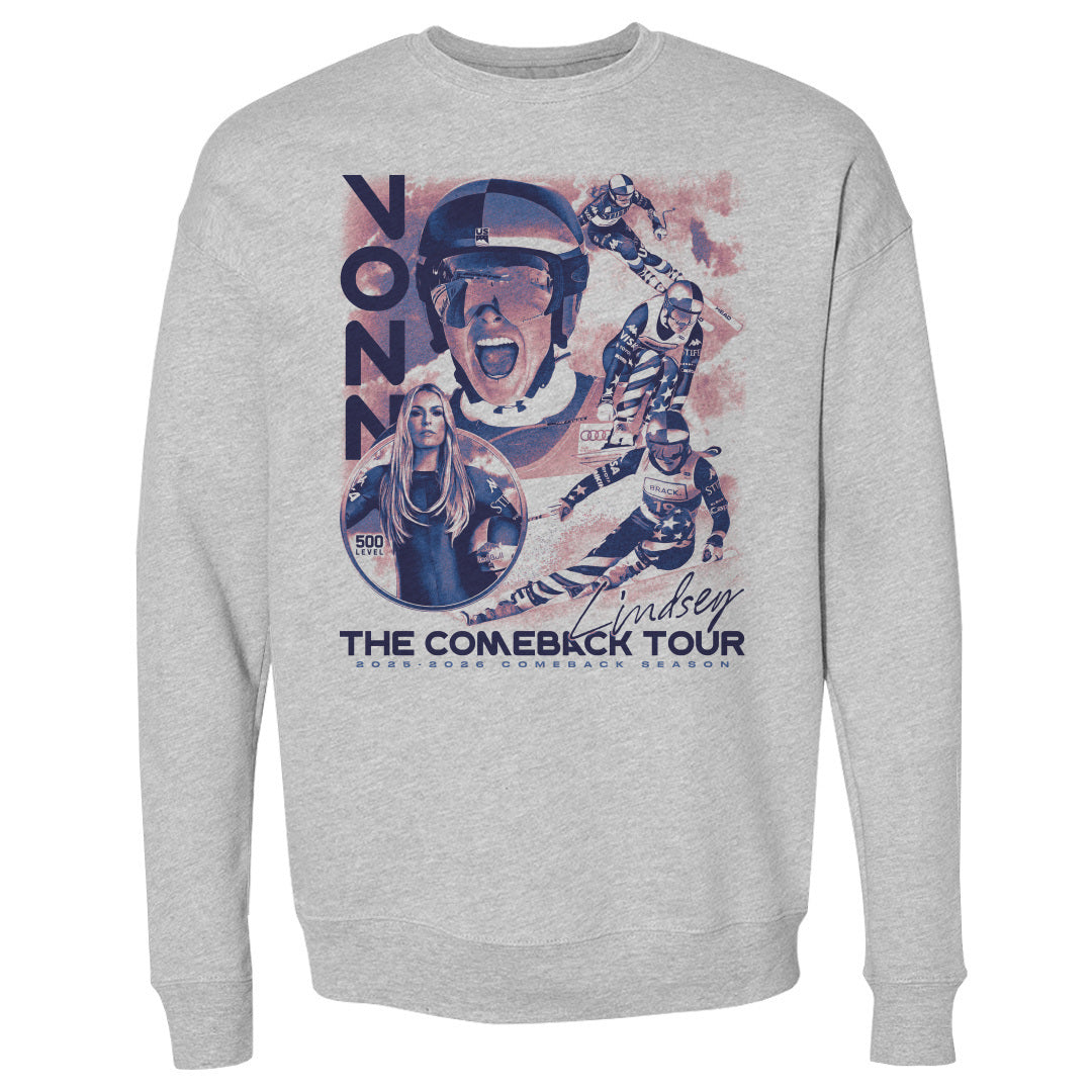 Lindsey Vonn Men's Crewneck Sweatshirt | 500 LEVEL