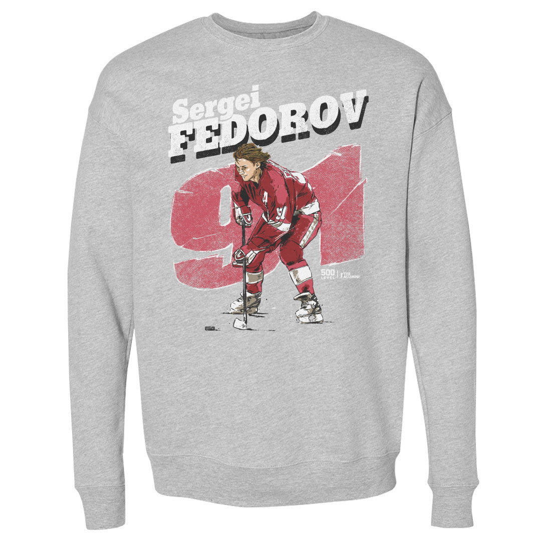 Sergei Fedorov Men's Crewneck Sweatshirt | 500 LEVEL