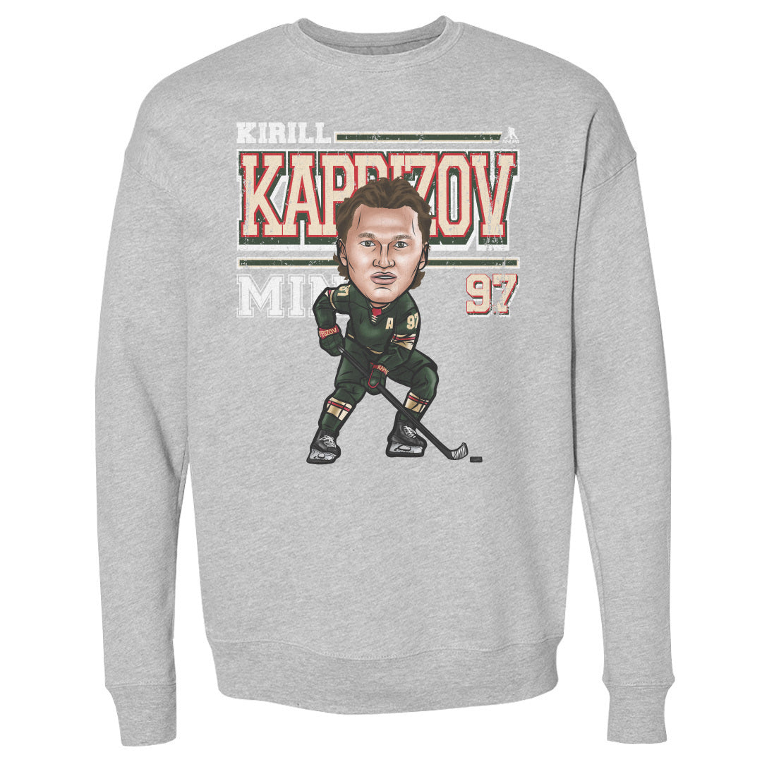 Kirill Kaprizov Men's Crewneck Sweatshirt | 500 LEVEL