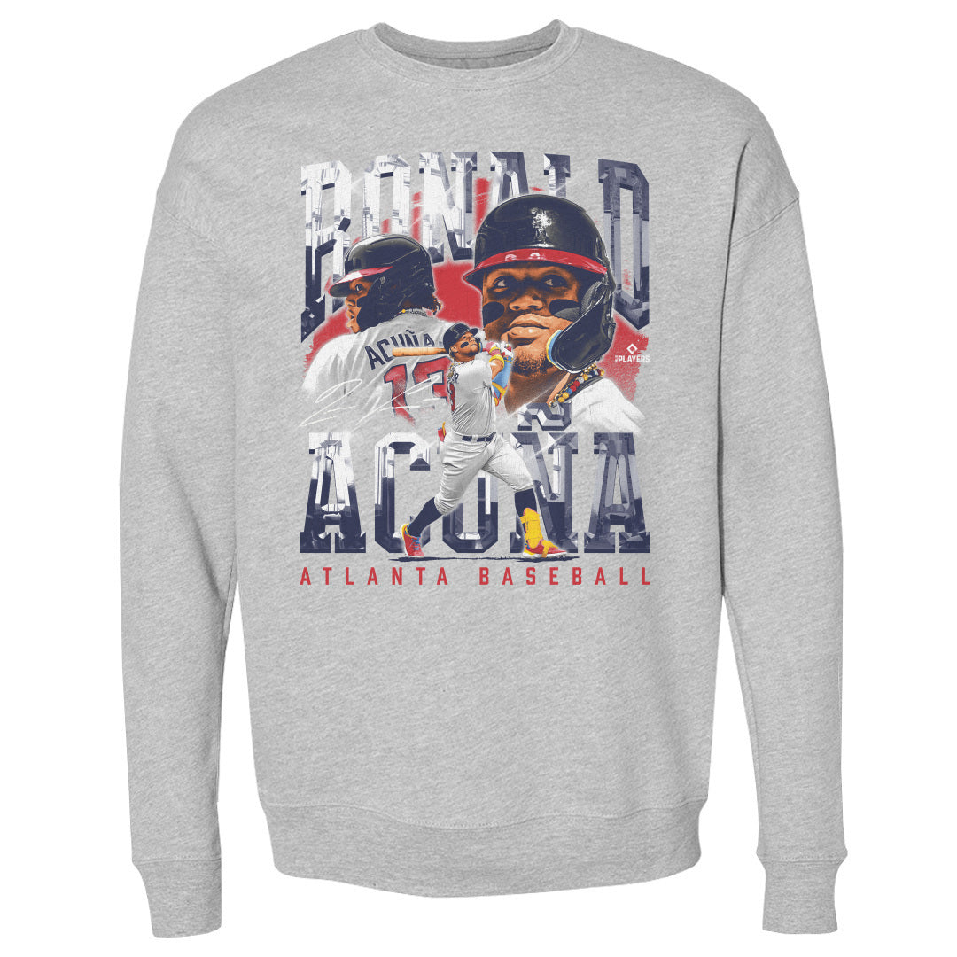 Ronald Acuna Jr. Men's Crewneck Sweatshirt | 500 LEVEL