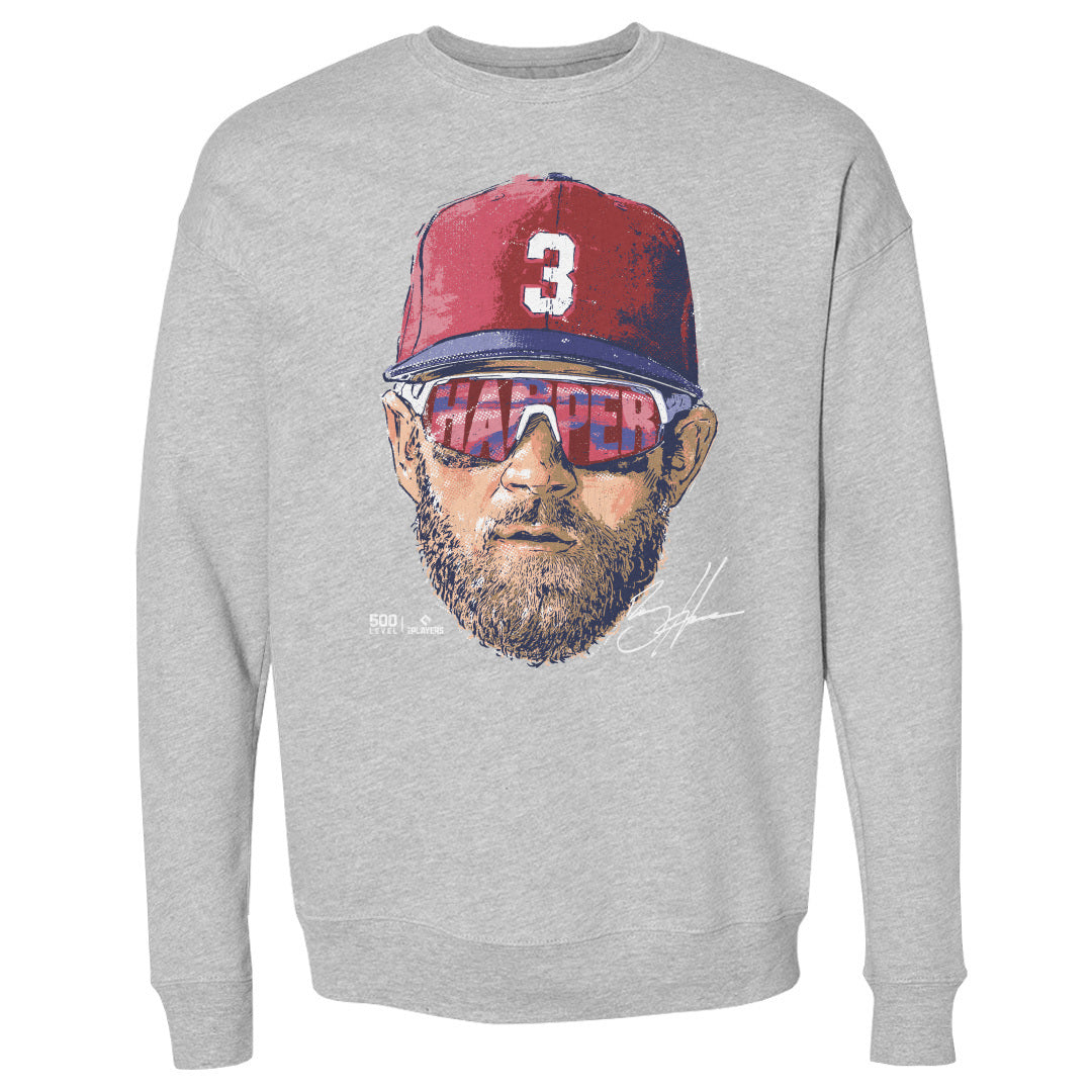 Bryce Harper Men's Crewneck Sweatshirt | 500 LEVEL
