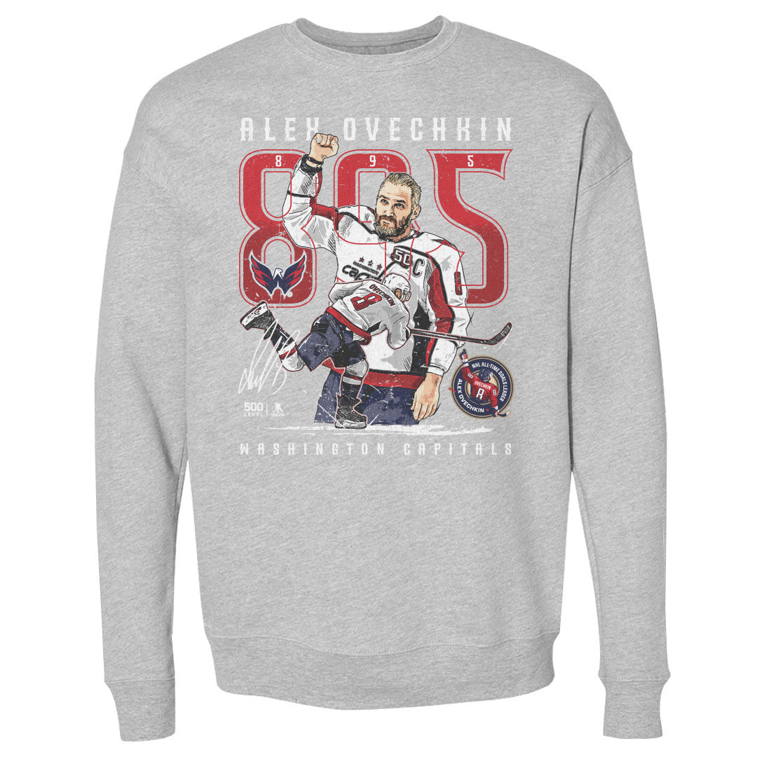 Alex Ovechkin Men's Crewneck Sweatshirt | 500 LEVEL