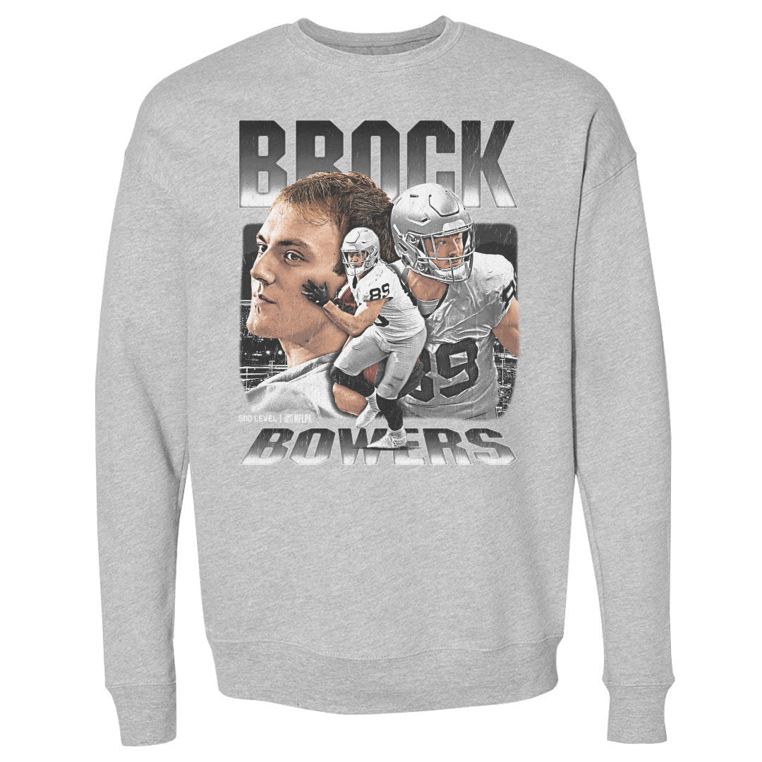 Brock Bowers Men's Crewneck Sweatshirt | 500 LEVEL