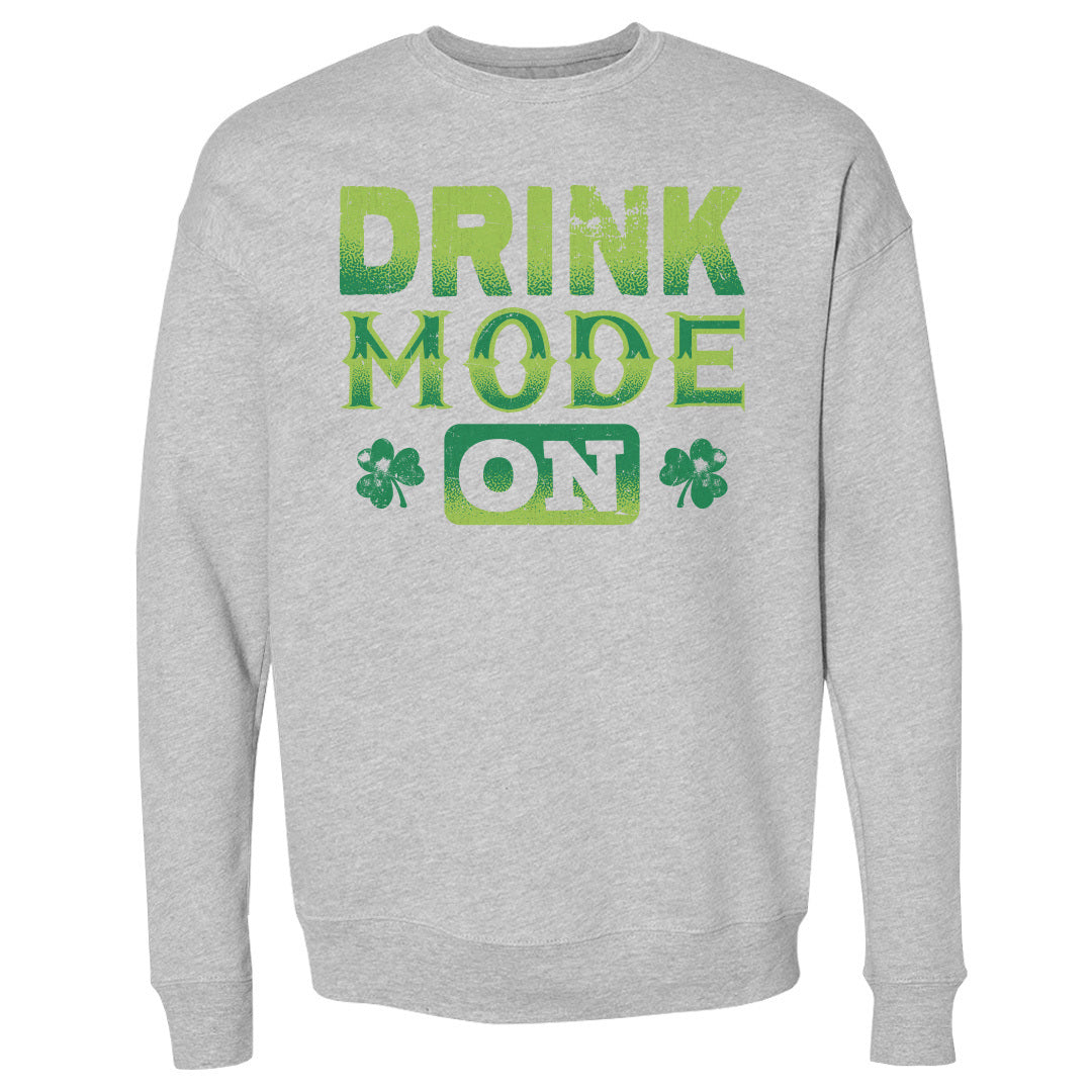 St. Patrick's Day Men's Crewneck Sweatshirt | 500 LEVEL