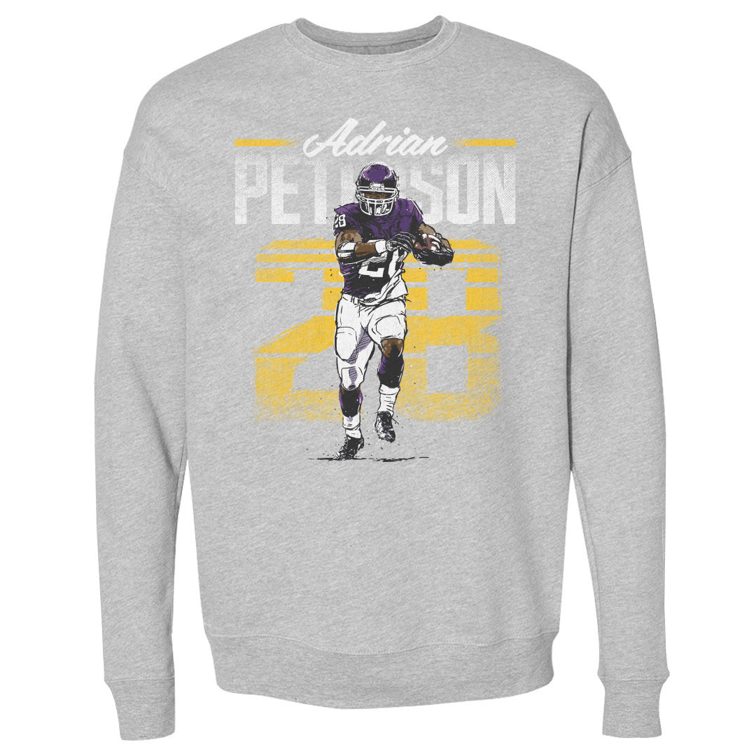 Adrian Peterson Men's Crewneck Sweatshirt | 500 LEVEL