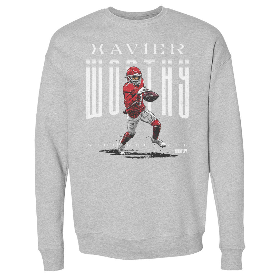 Xavier Worthy Men's Crewneck Sweatshirt | 500 LEVEL