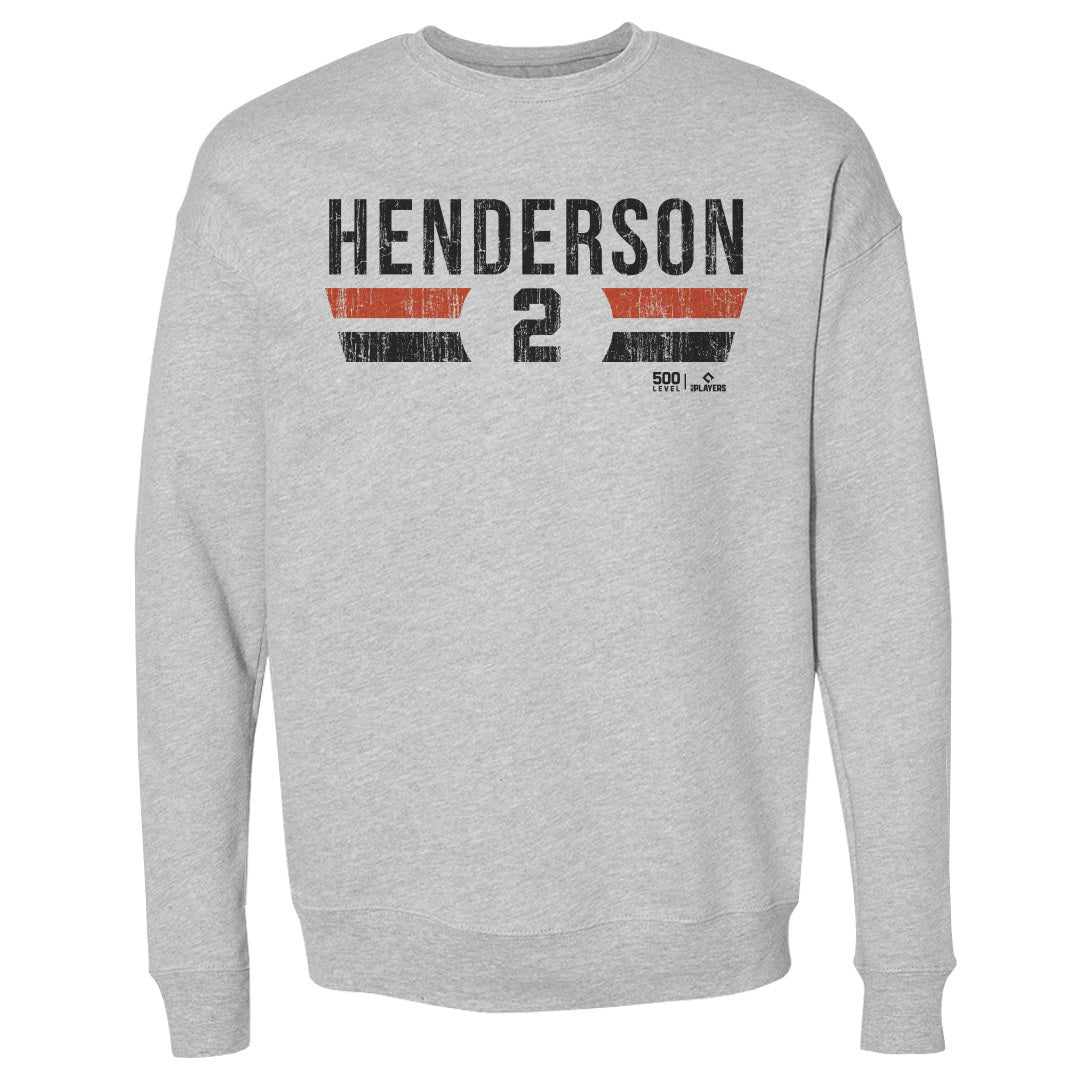 Gunnar Henderson Men's Crewneck Sweatshirt | 500 LEVEL