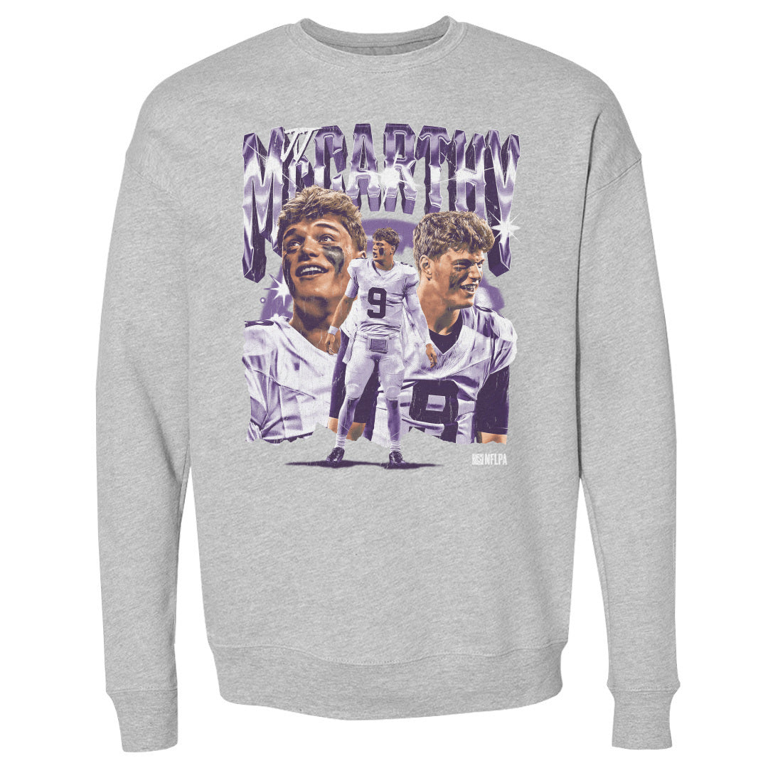 J.J. McCarthy Men's Crewneck Sweatshirt | 500 LEVEL