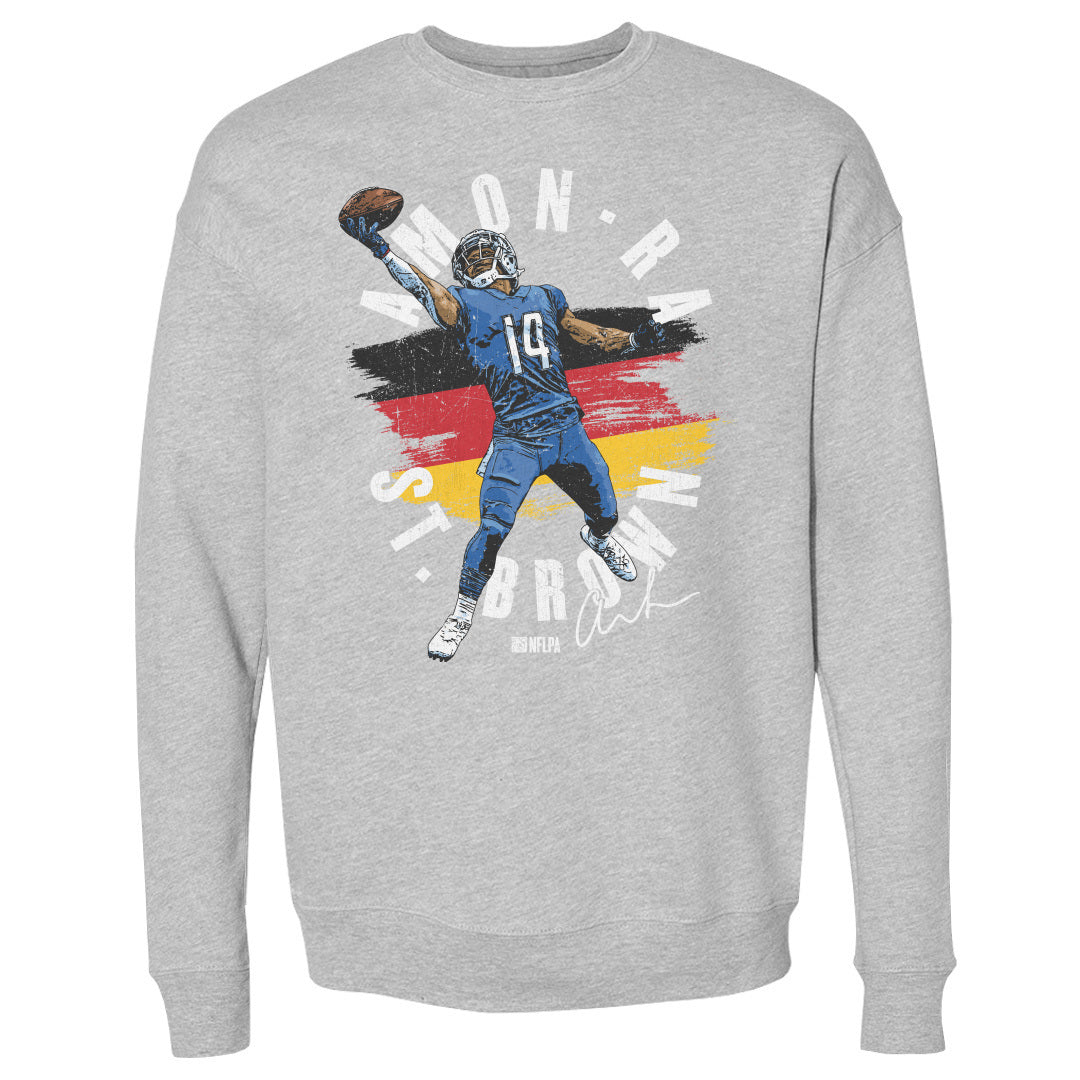 Amon-Ra St. Brown Men's Crewneck Sweatshirt | 500 LEVEL