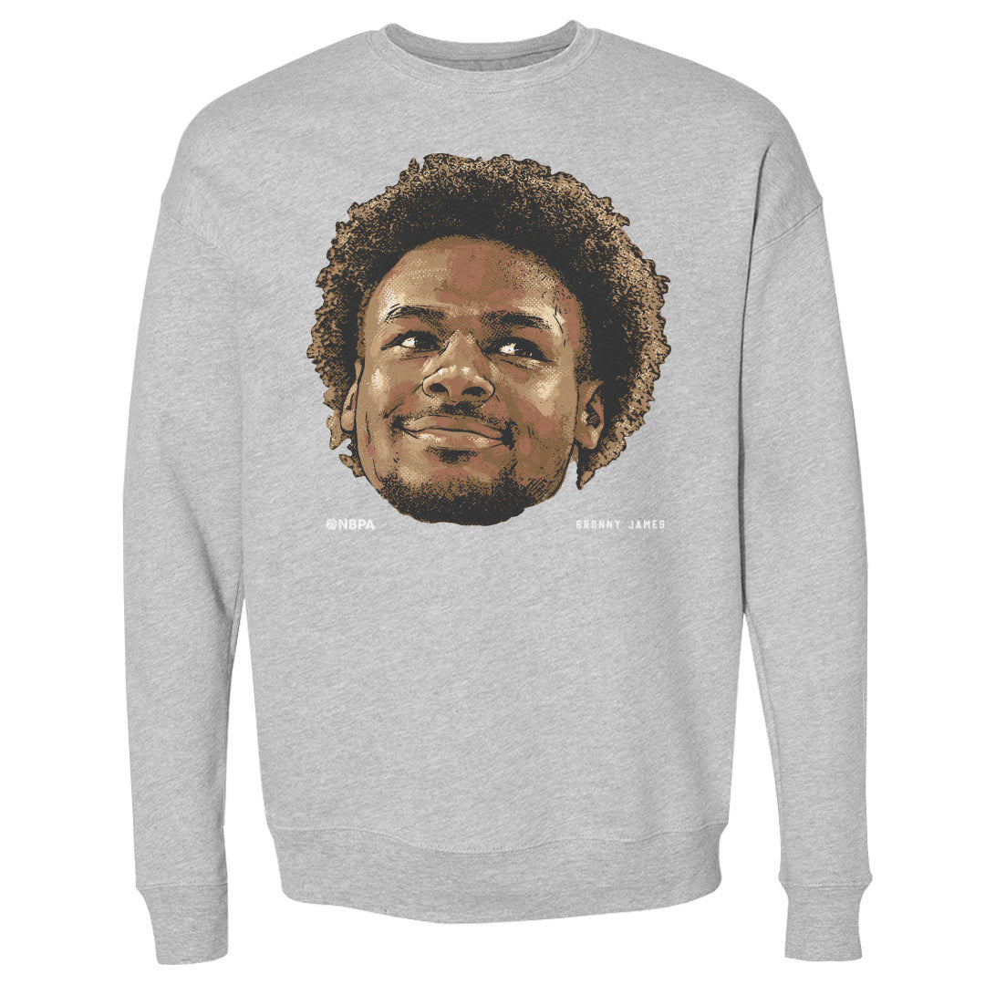 Bronny James Jr. Men's Crewneck Sweatshirt | 500 LEVEL