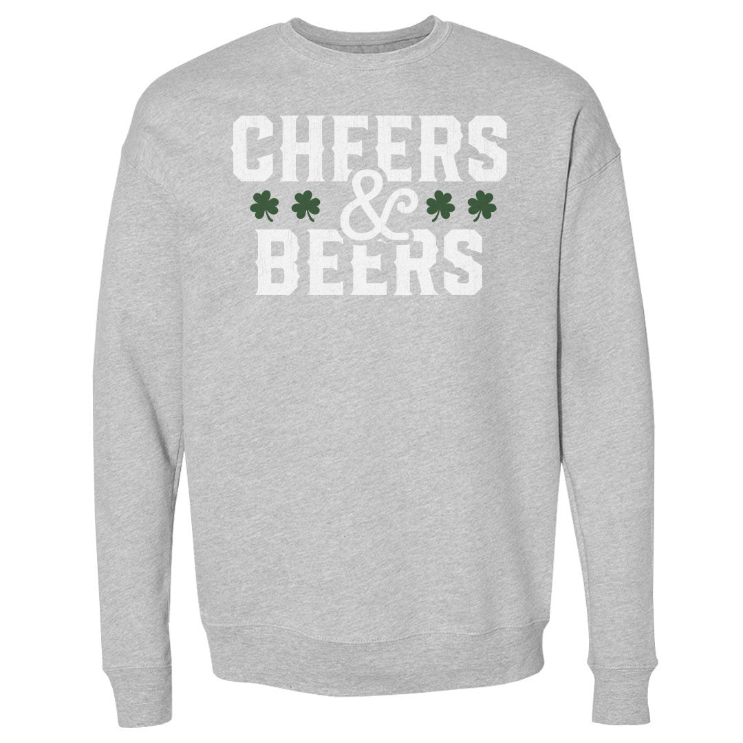 St. Patrick's Day Men's Crewneck Sweatshirt | 500 LEVEL