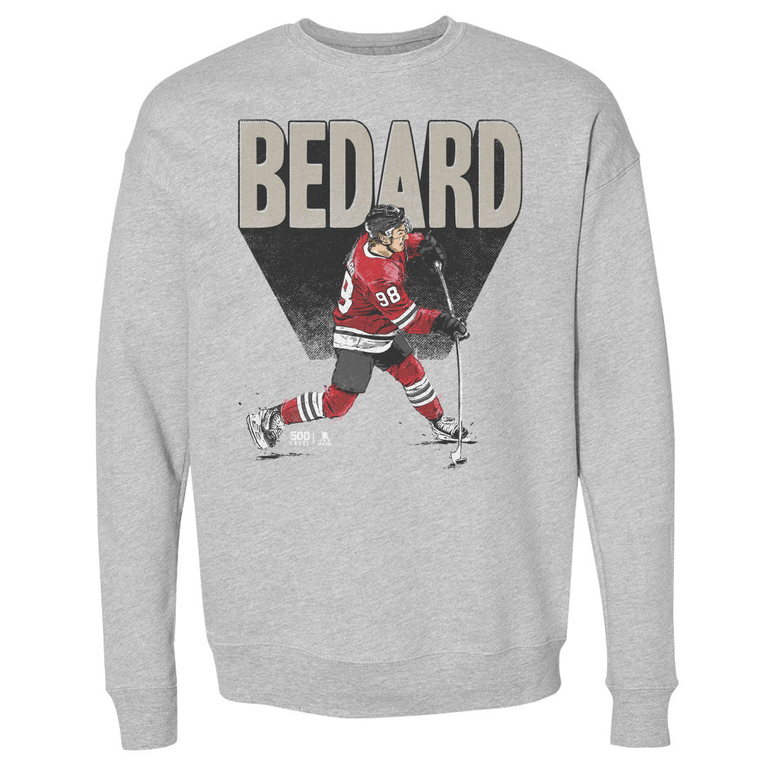 Connor Bedard Men's Crewneck Sweatshirt | 500 LEVEL