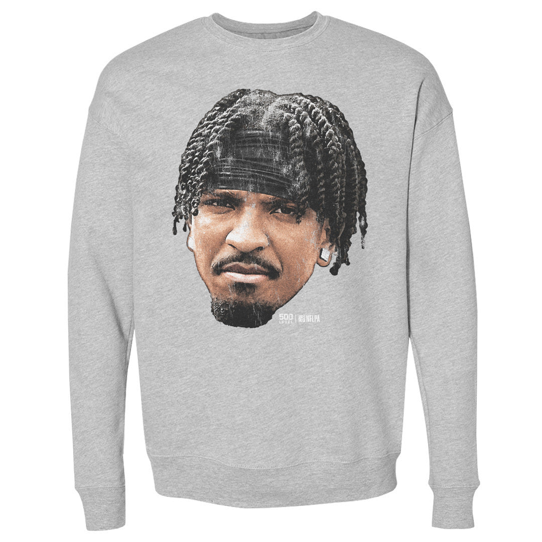 Jayden Daniels Men's Crewneck Sweatshirt | 500 LEVEL