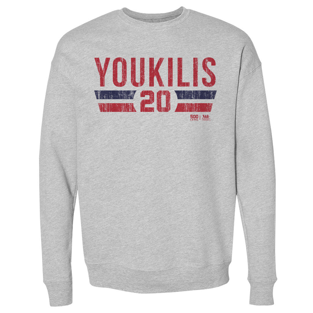 Kevin Youkilis Men's Crewneck Sweatshirt | 500 LEVEL