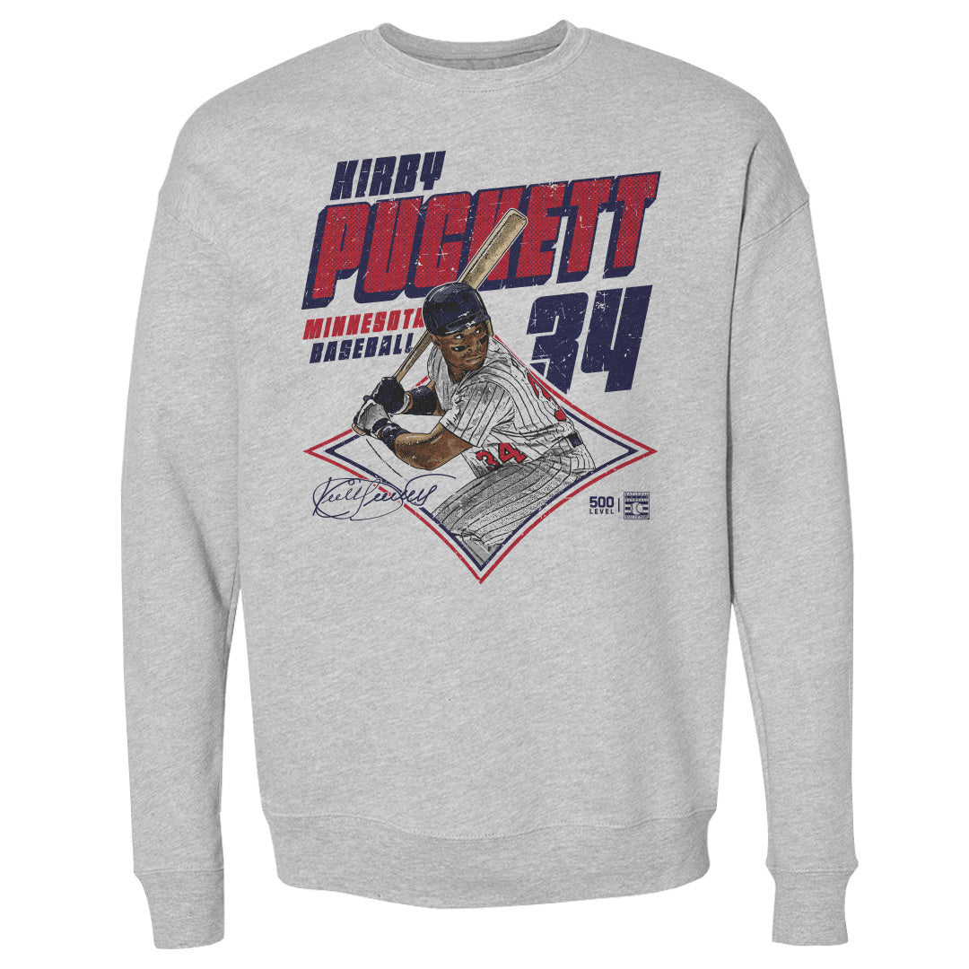 Kirby Puckett Men's Crewneck Sweatshirt | 500 LEVEL