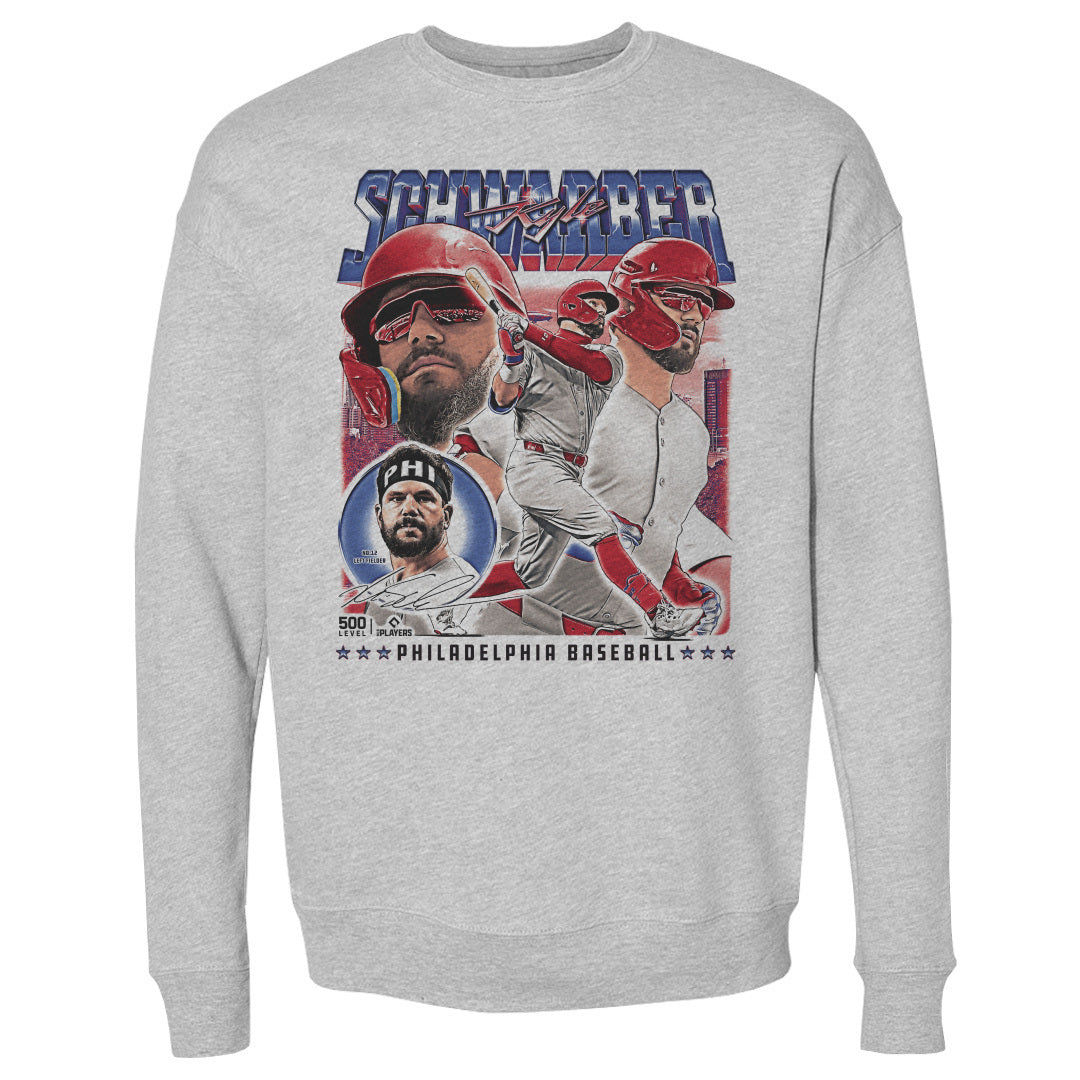 Kyle Schwarber Men's Crewneck Sweatshirt | 500 LEVEL