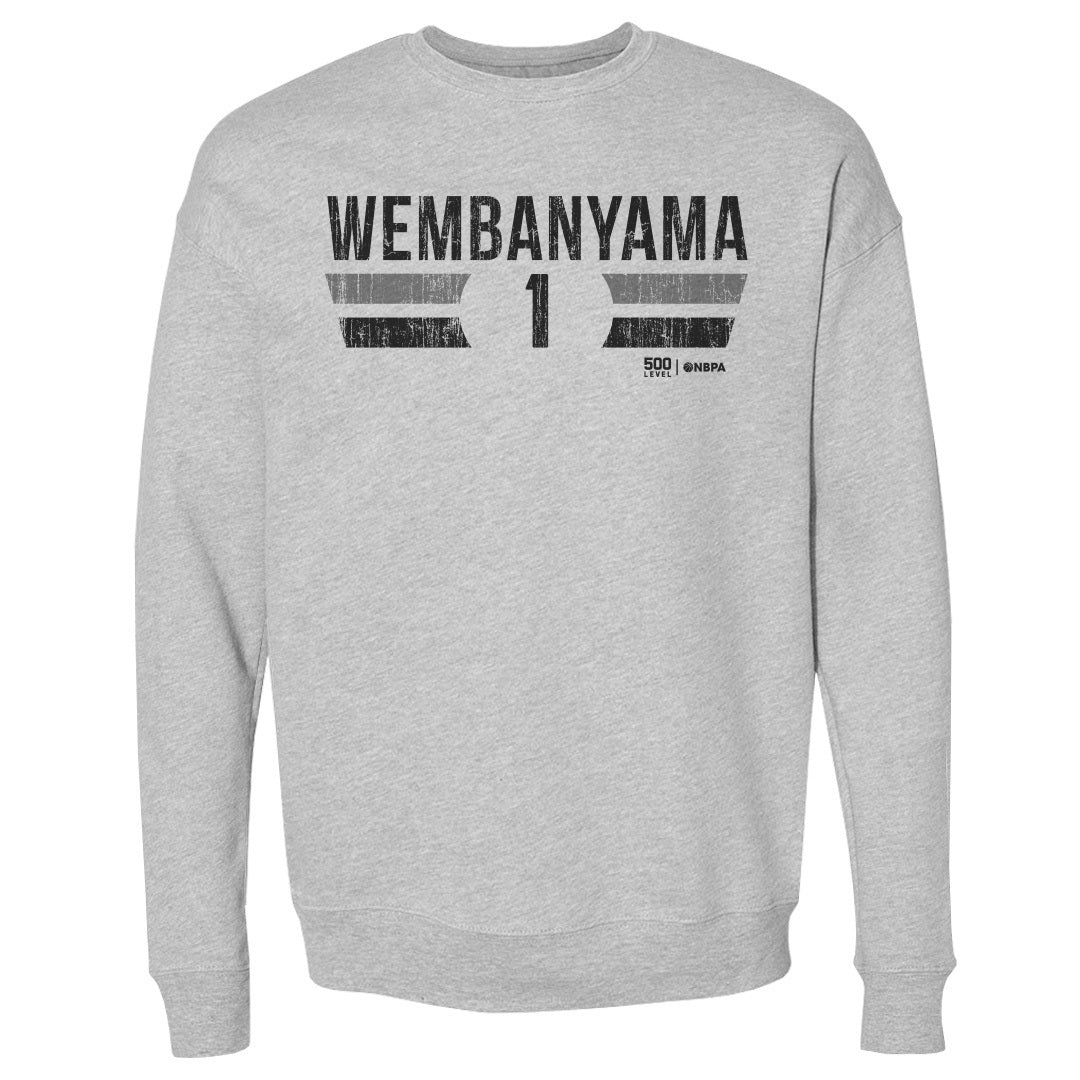 Victor Wembanyama Men's Crewneck Sweatshirt | 500 LEVEL