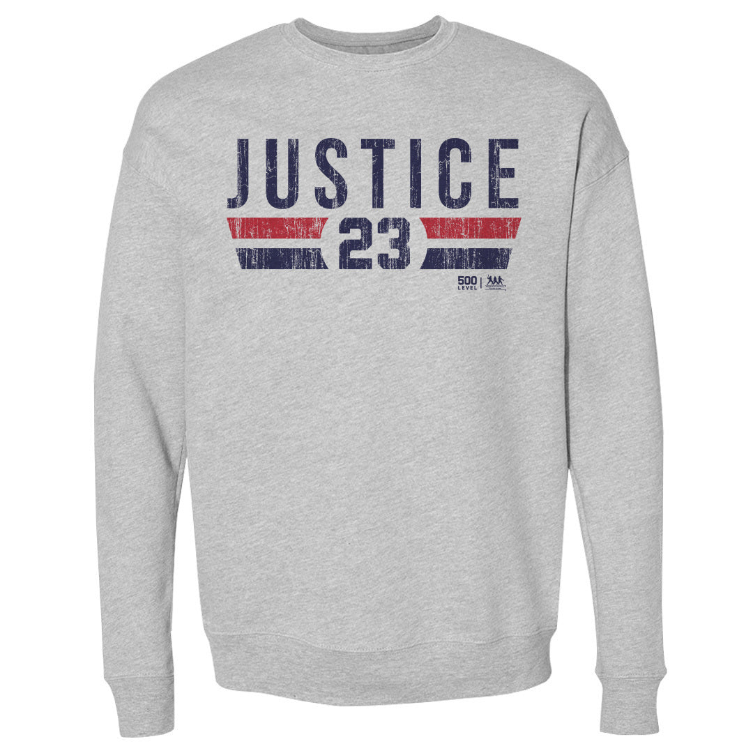 David Justice Men's Crewneck Sweatshirt | 500 LEVEL