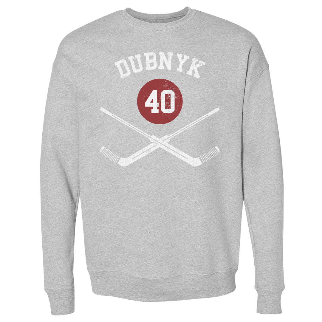 Devan Dubnyk Men's Crewneck Sweatshirt | 500 LEVEL