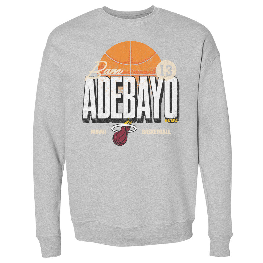 Bam Adebayo Men's Crewneck Sweatshirt | 500 LEVEL