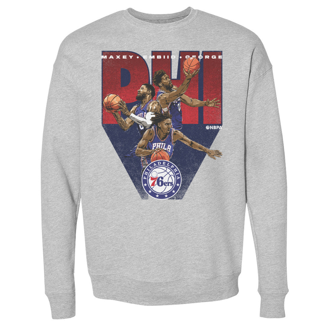 Joel Embiid Men's Crewneck Sweatshirt | 500 LEVEL