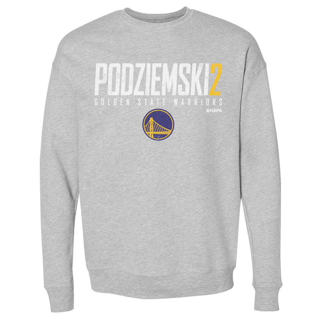 Brandin Podziemski Men's Crewneck Sweatshirt | 500 LEVEL