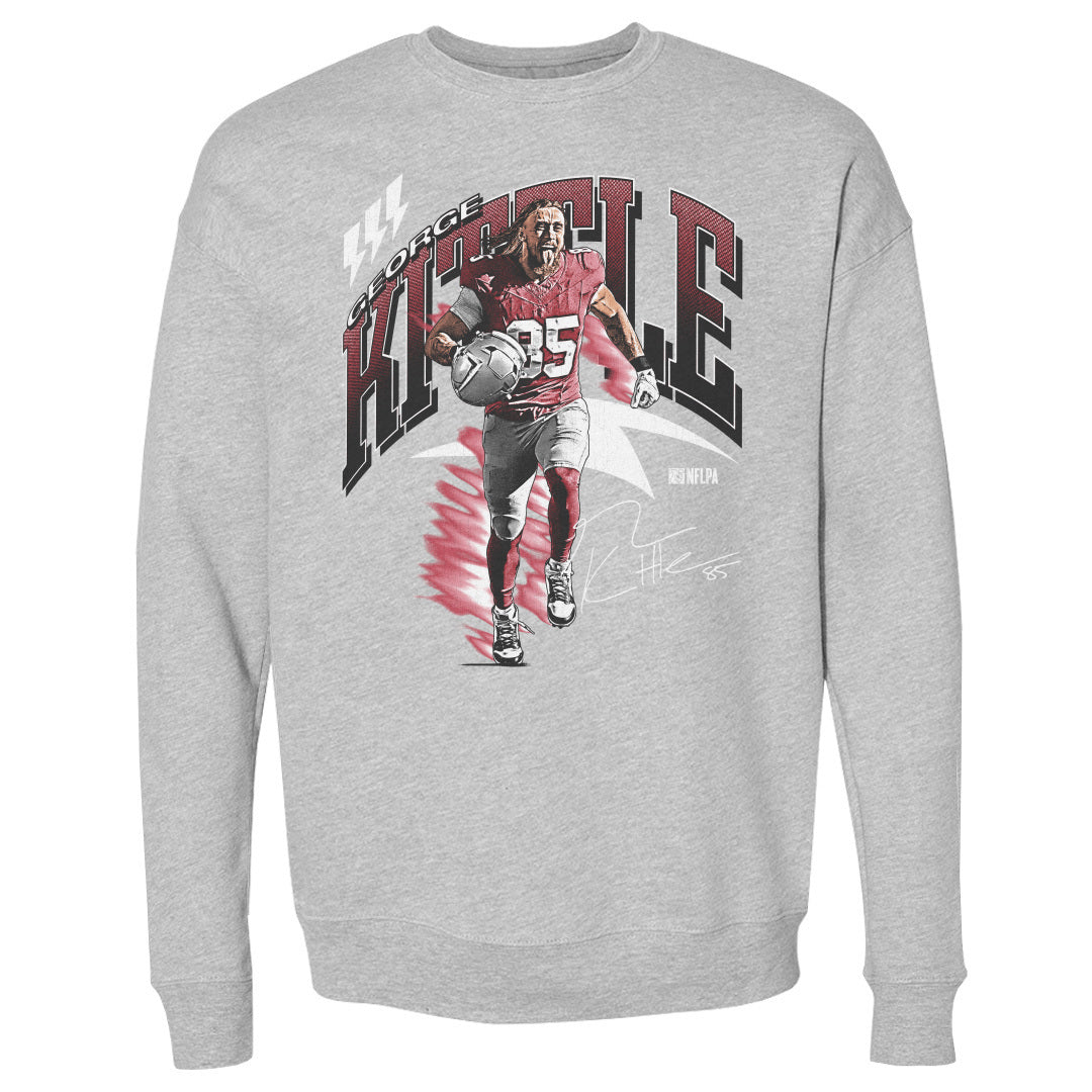 George Kittle Men's Crewneck Sweatshirt | 500 LEVEL
