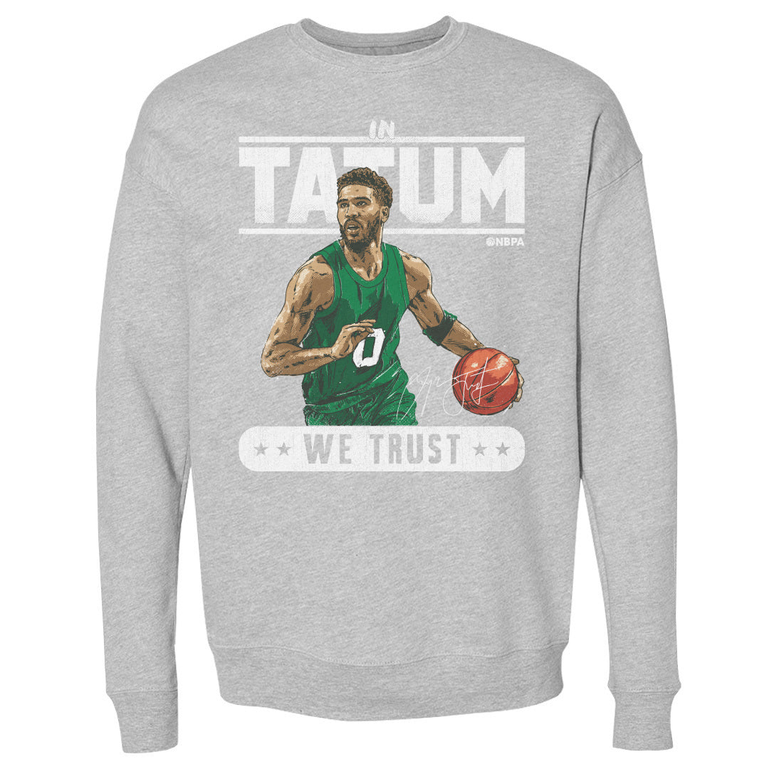 Jayson Tatum Men's Crewneck Sweatshirt | 500 LEVEL