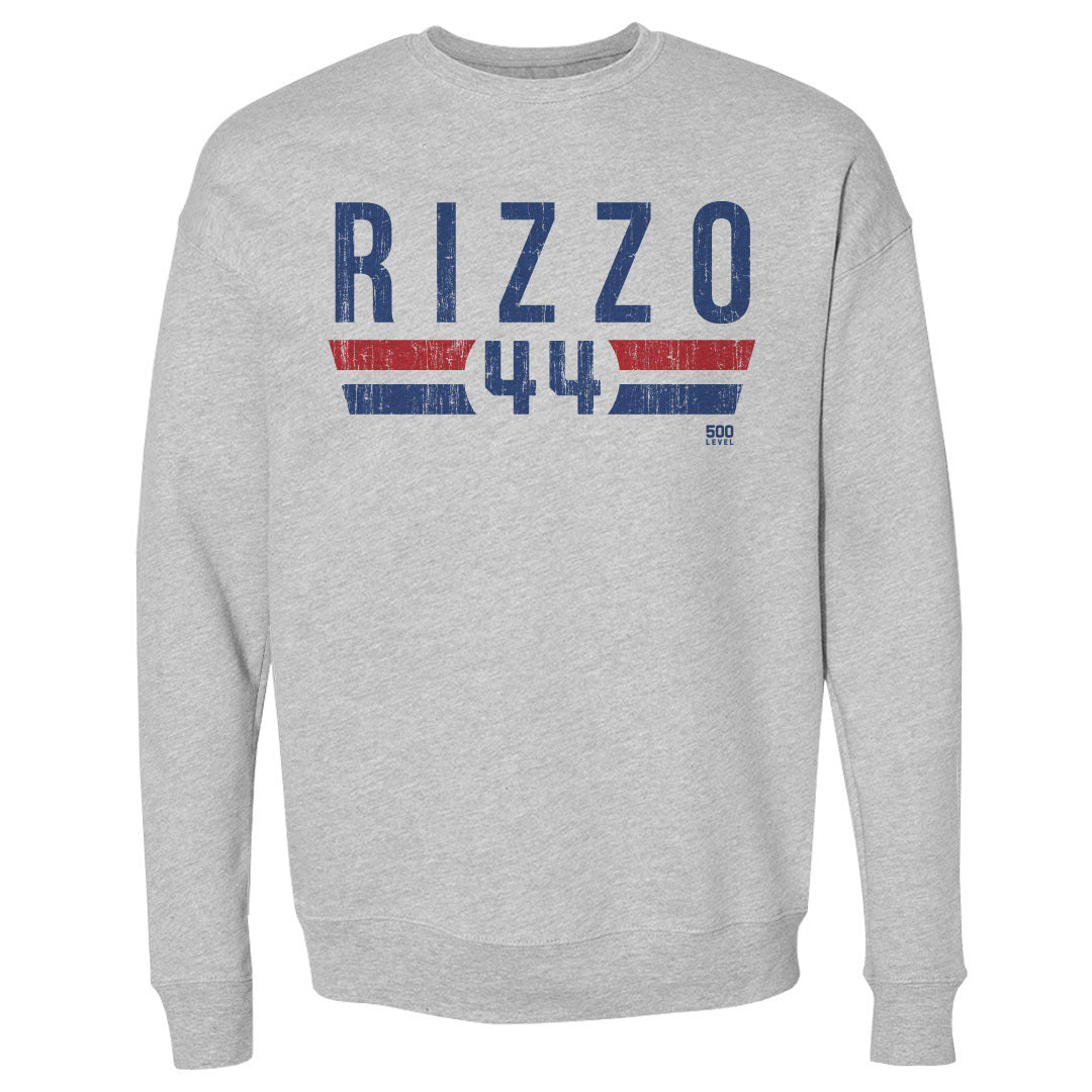 Anthony Rizzo Men's Crewneck Sweatshirt | 500 LEVEL