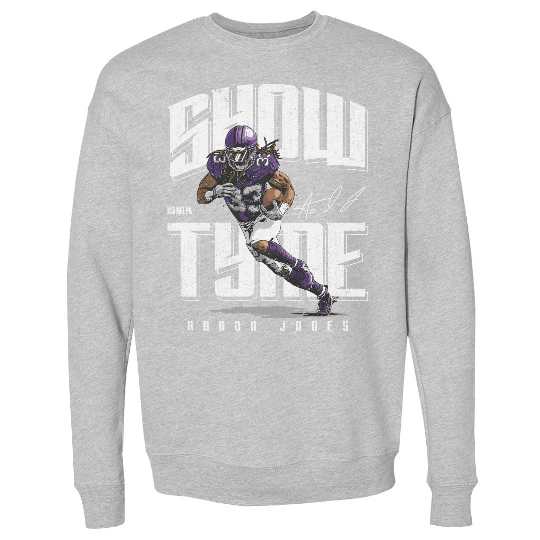 Aaron Jones Men's Crewneck Sweatshirt | 500 LEVEL