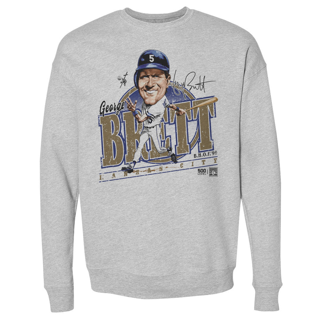George Brett Men's Crewneck Sweatshirt | 500 LEVEL