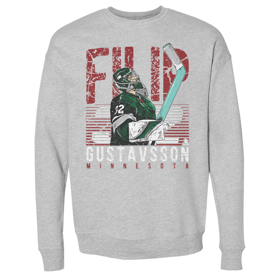 Filip Gustavsson Men's Crewneck Sweatshirt | 500 LEVEL