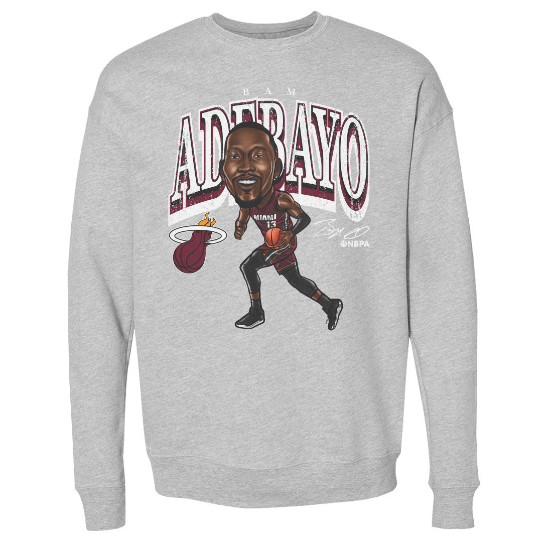 Bam Adebayo Men's Crewneck Sweatshirt | 500 LEVEL