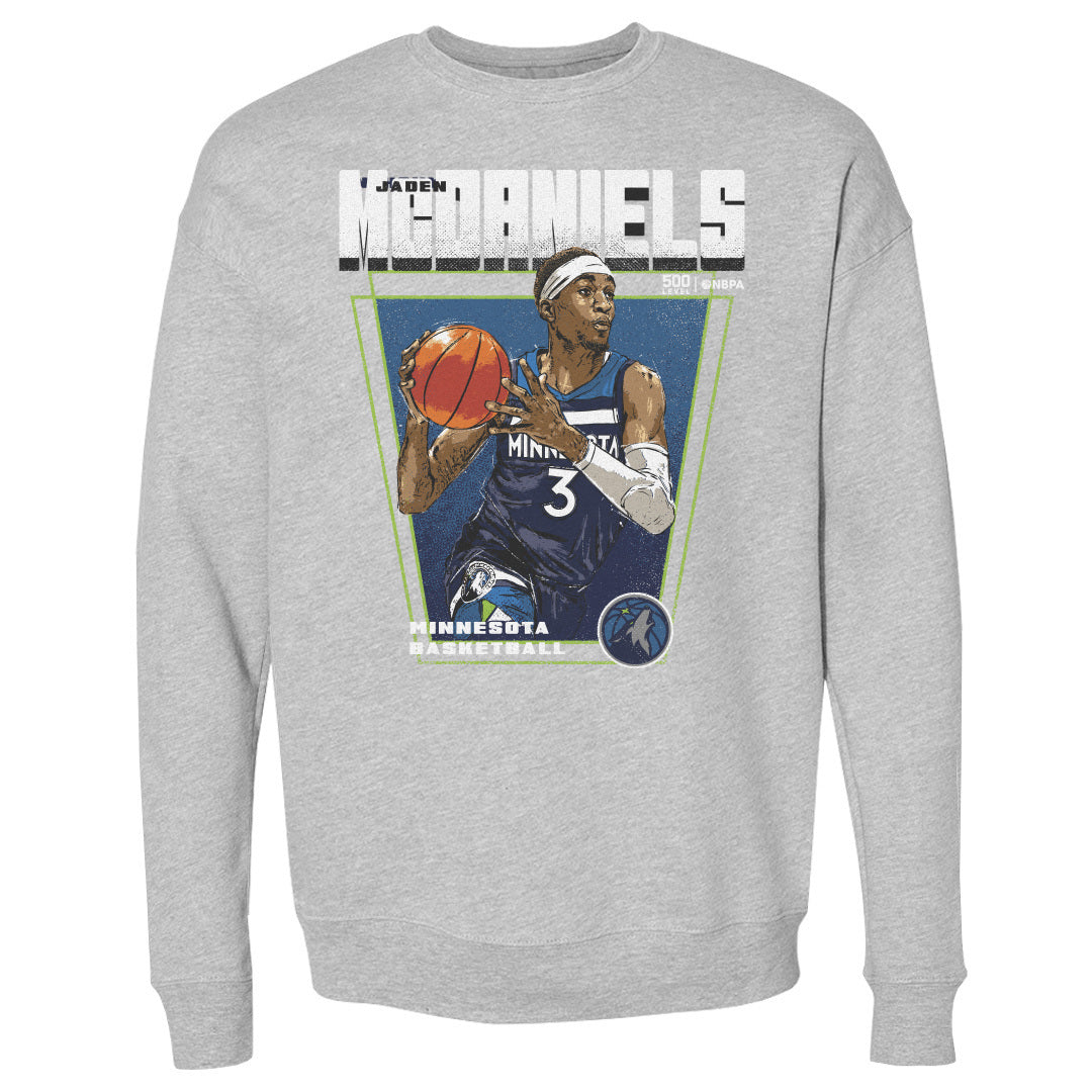 Jaden McDaniels Men's Crewneck Sweatshirt | 500 LEVEL