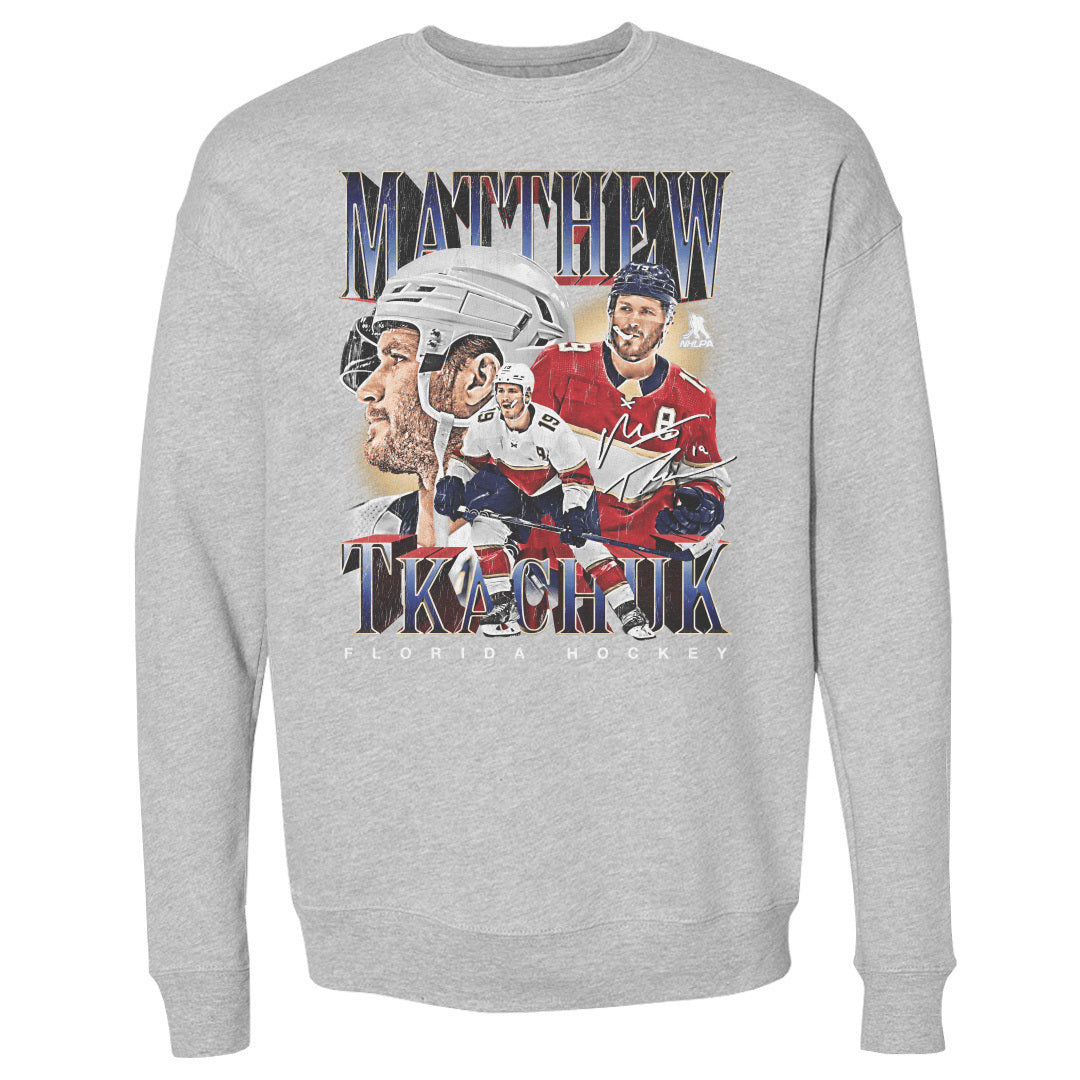 Matthew Tkachuk Men's Crewneck Sweatshirt | 500 LEVEL
