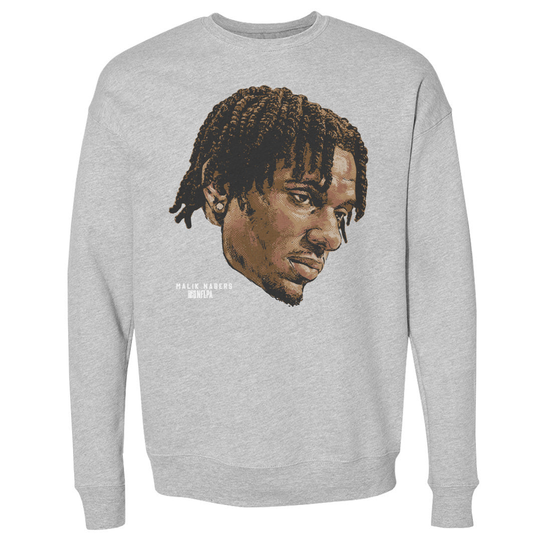 Malik Nabers Men's Crewneck Sweatshirt | 500 LEVEL