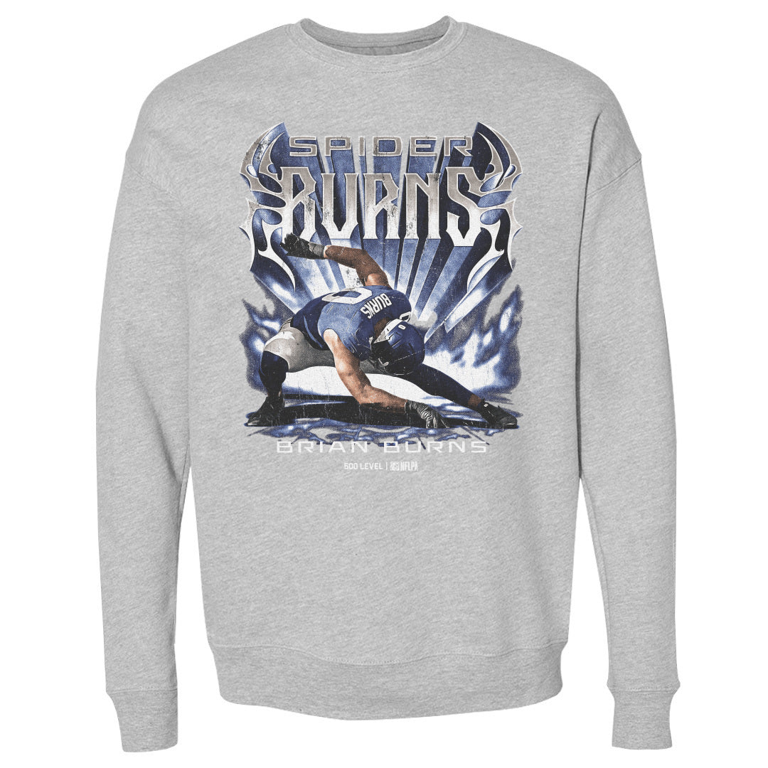 Brian Burns Men's Crewneck Sweatshirt | 500 LEVEL
