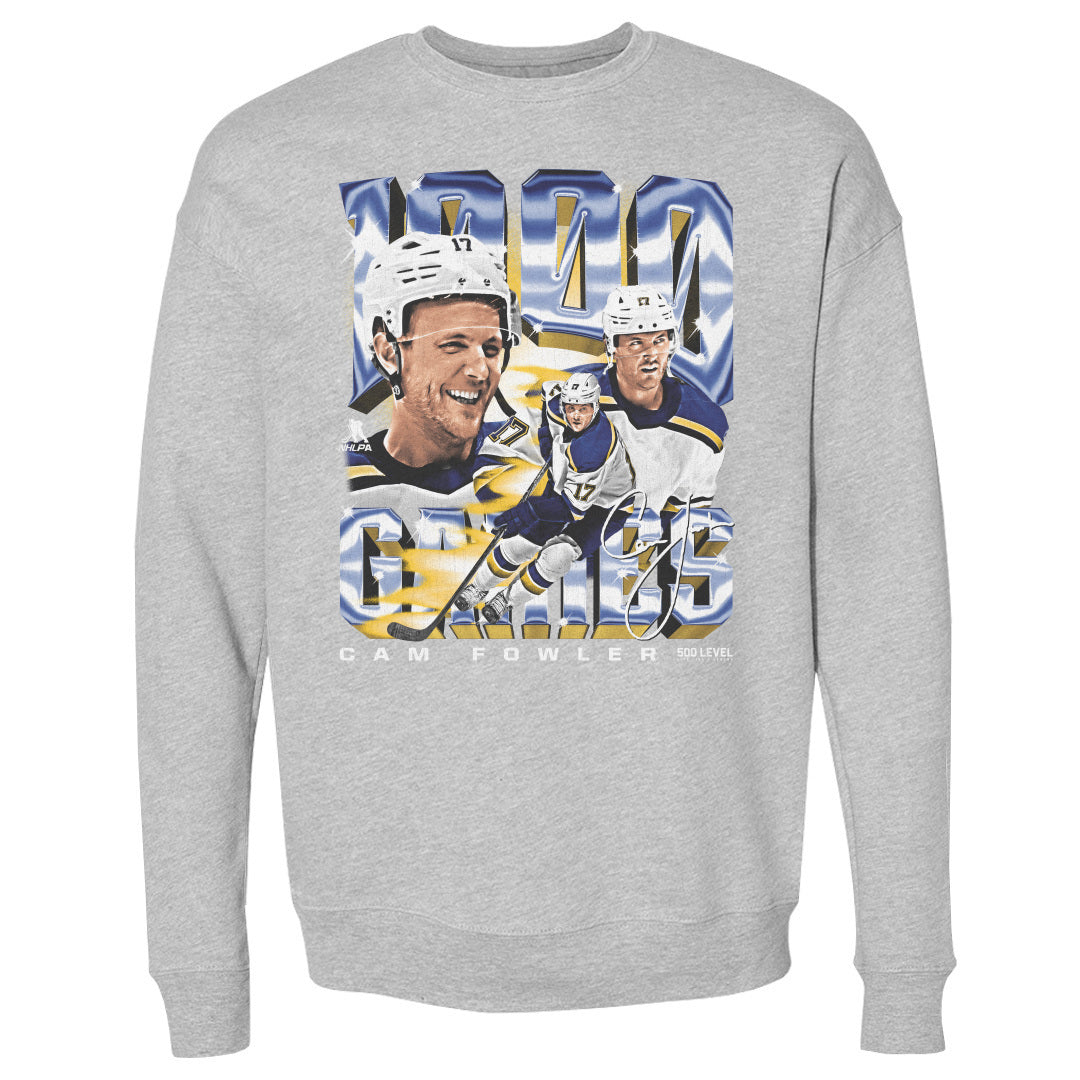 Cam Fowler Men's Crewneck Sweatshirt | 500 LEVEL
