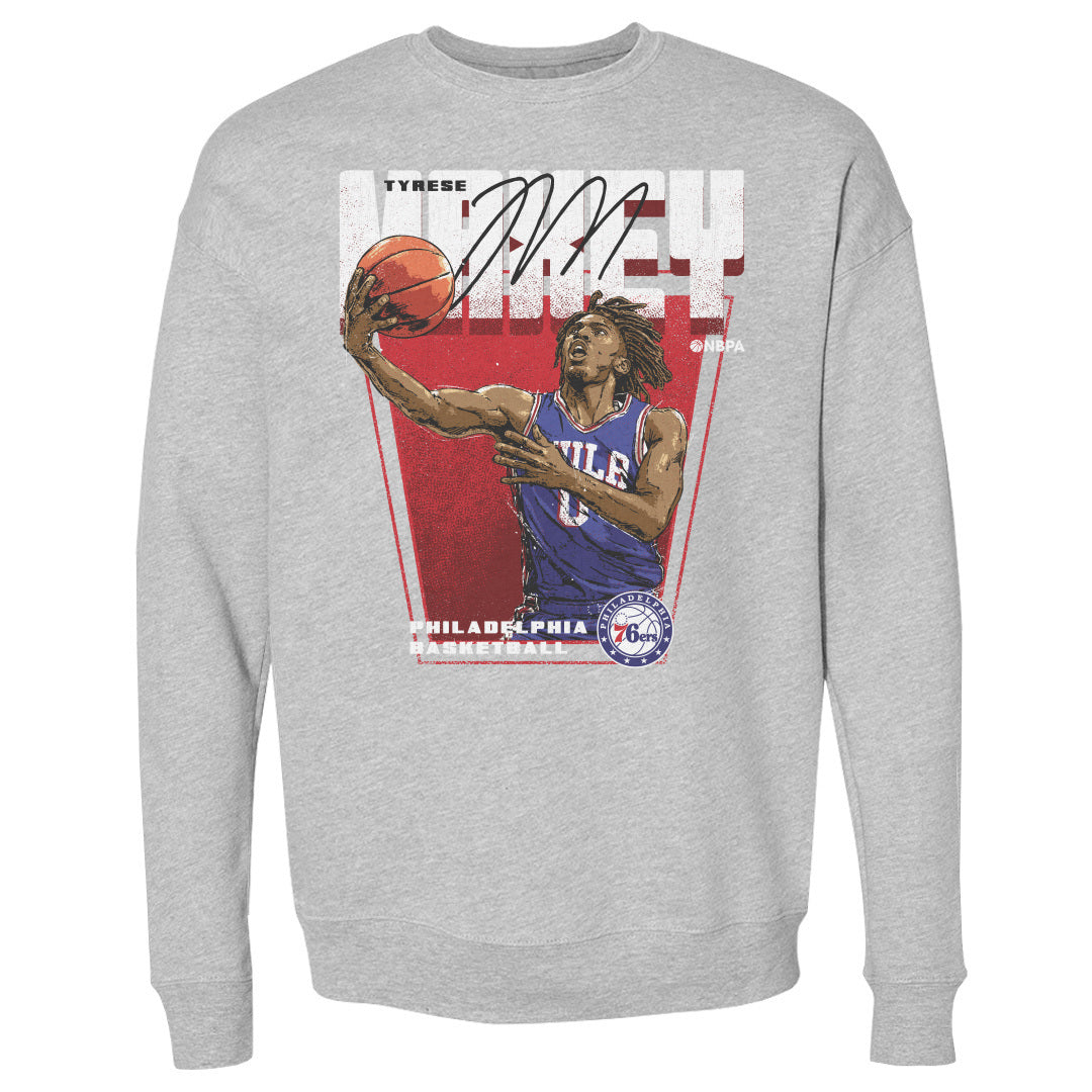 Tyrese Maxey Men's Crewneck Sweatshirt | 500 LEVEL