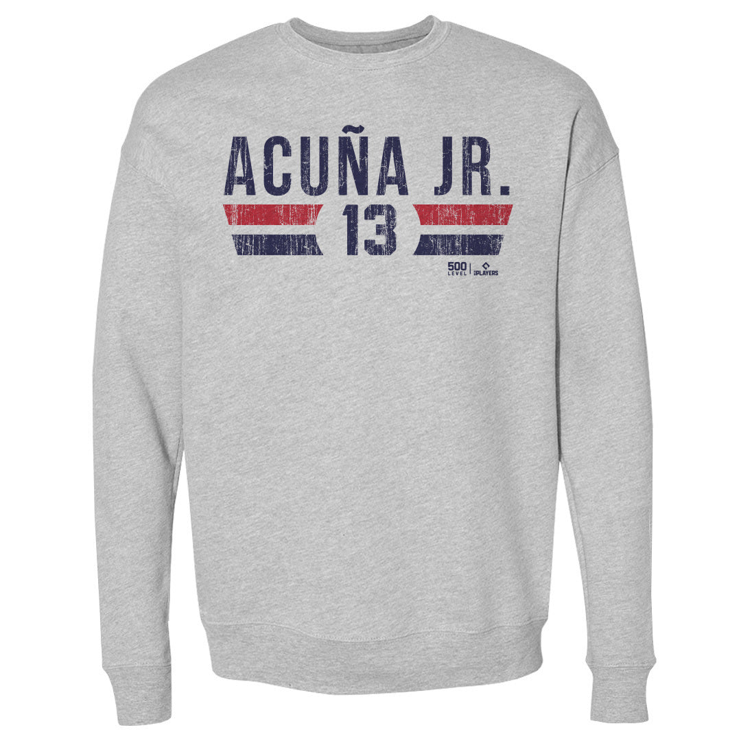 Ronald Acuna Jr. Men's Crewneck Sweatshirt | 500 LEVEL
