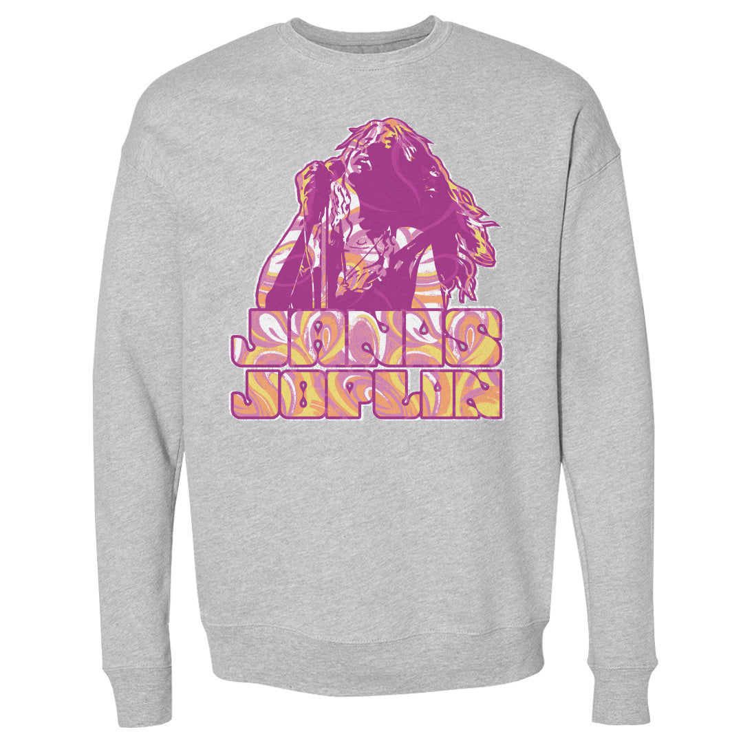 Janis Joplin Men's Crewneck Sweatshirt | 500 LEVEL