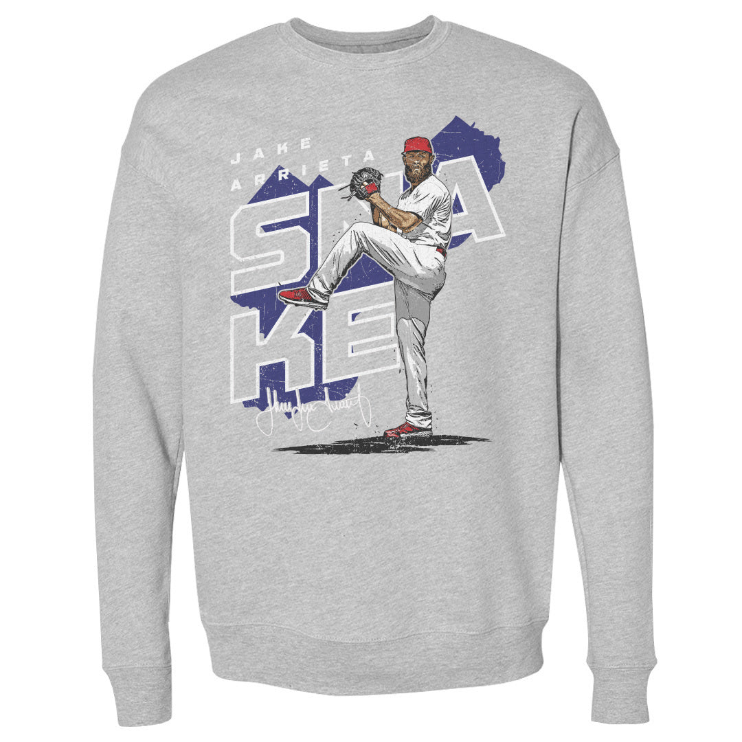 Jake Arrieta Men's Crewneck Sweatshirt | 500 LEVEL