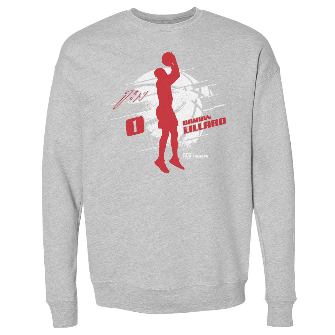 Damian Lillard Men's Crewneck Sweatshirt | 500 LEVEL