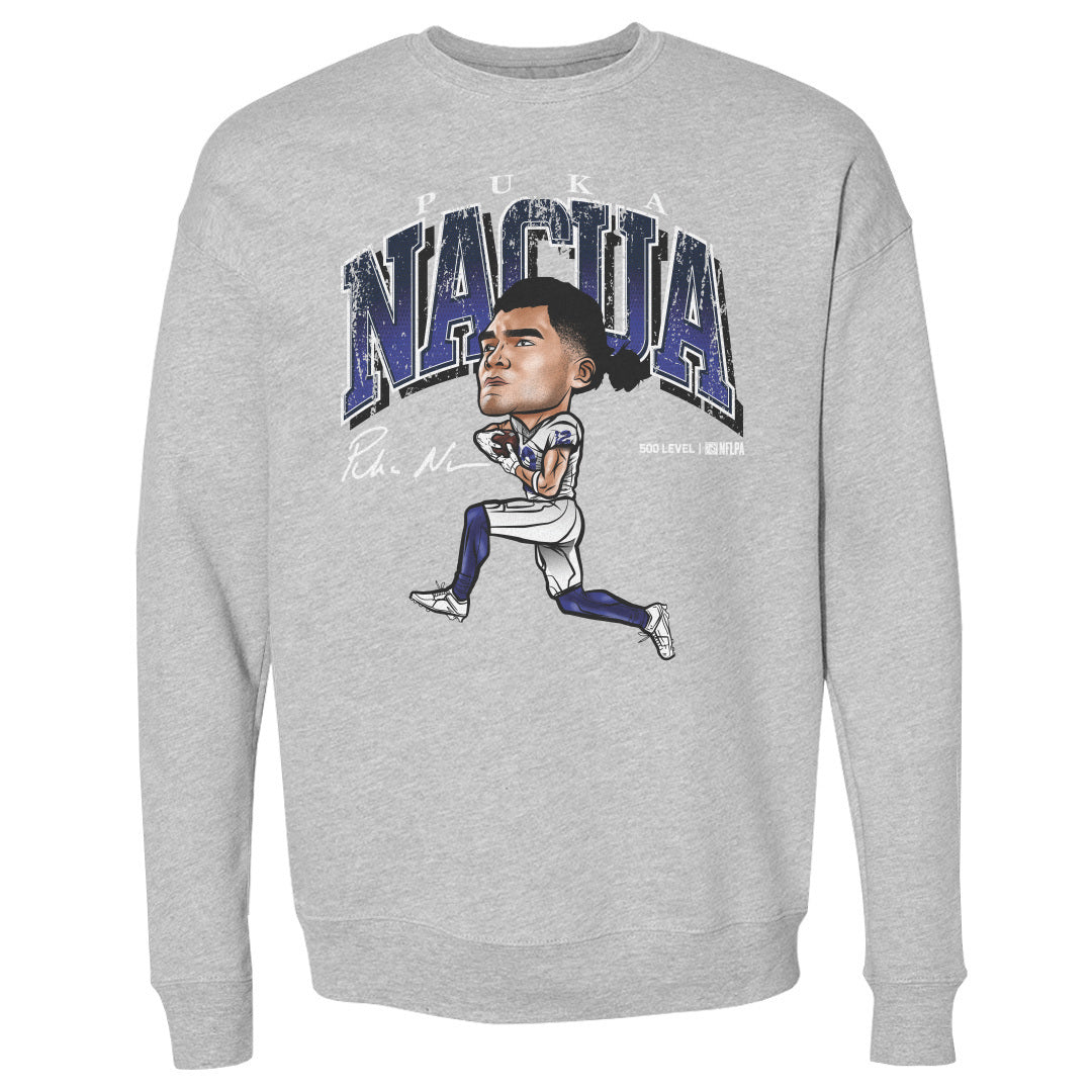 Puka Nacua Men's Crewneck Sweatshirt | 500 LEVEL