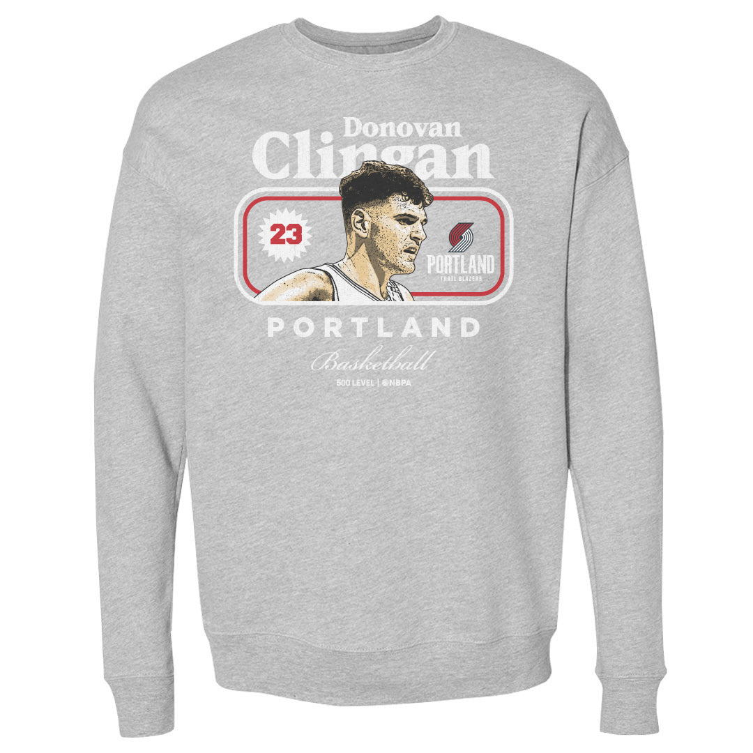 Donovan Clingan Men's Crewneck Sweatshirt | 500 LEVEL