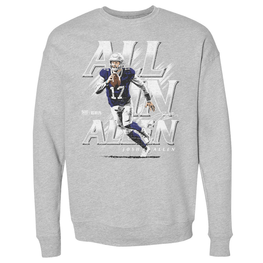Josh Allen Men's Crewneck Sweatshirt | 500 LEVEL