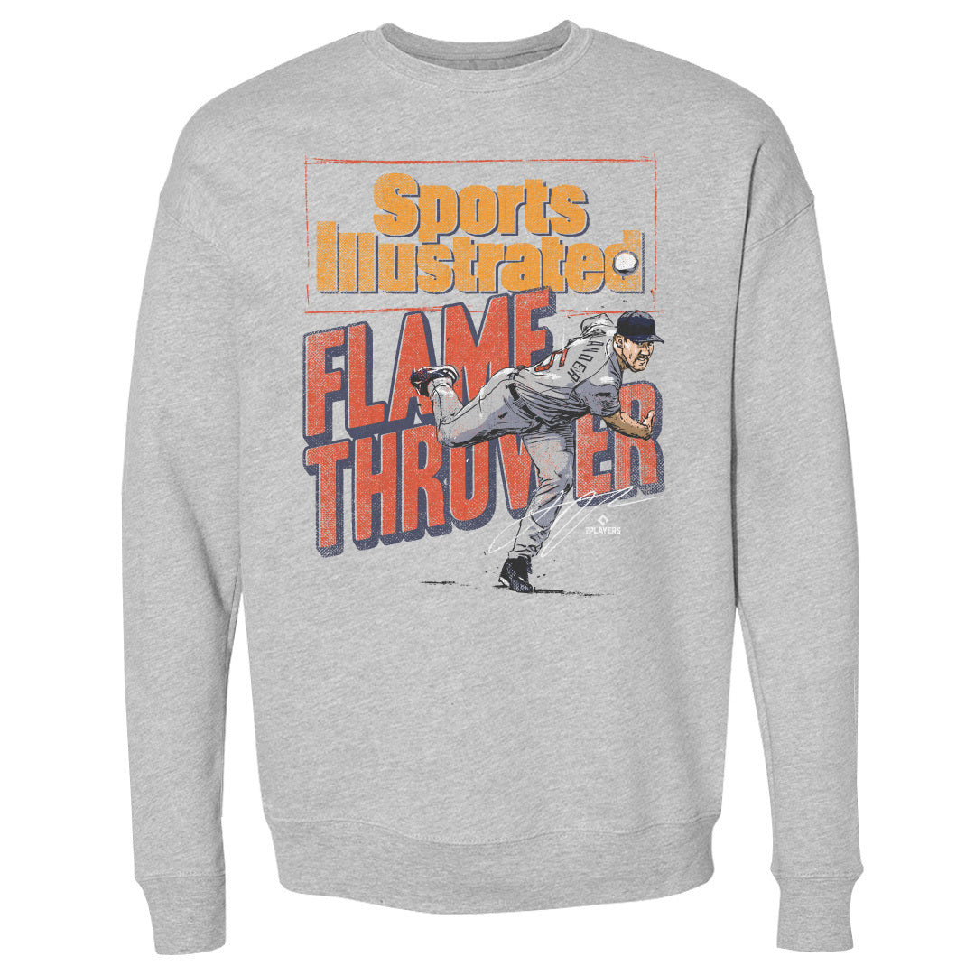 Justin Verlander Men's Crewneck Sweatshirt | 500 LEVEL