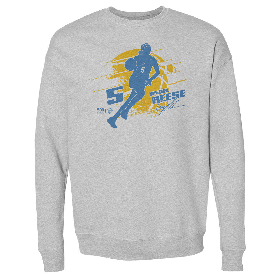 Angel Reese Men's Crewneck Sweatshirt | 500 LEVEL