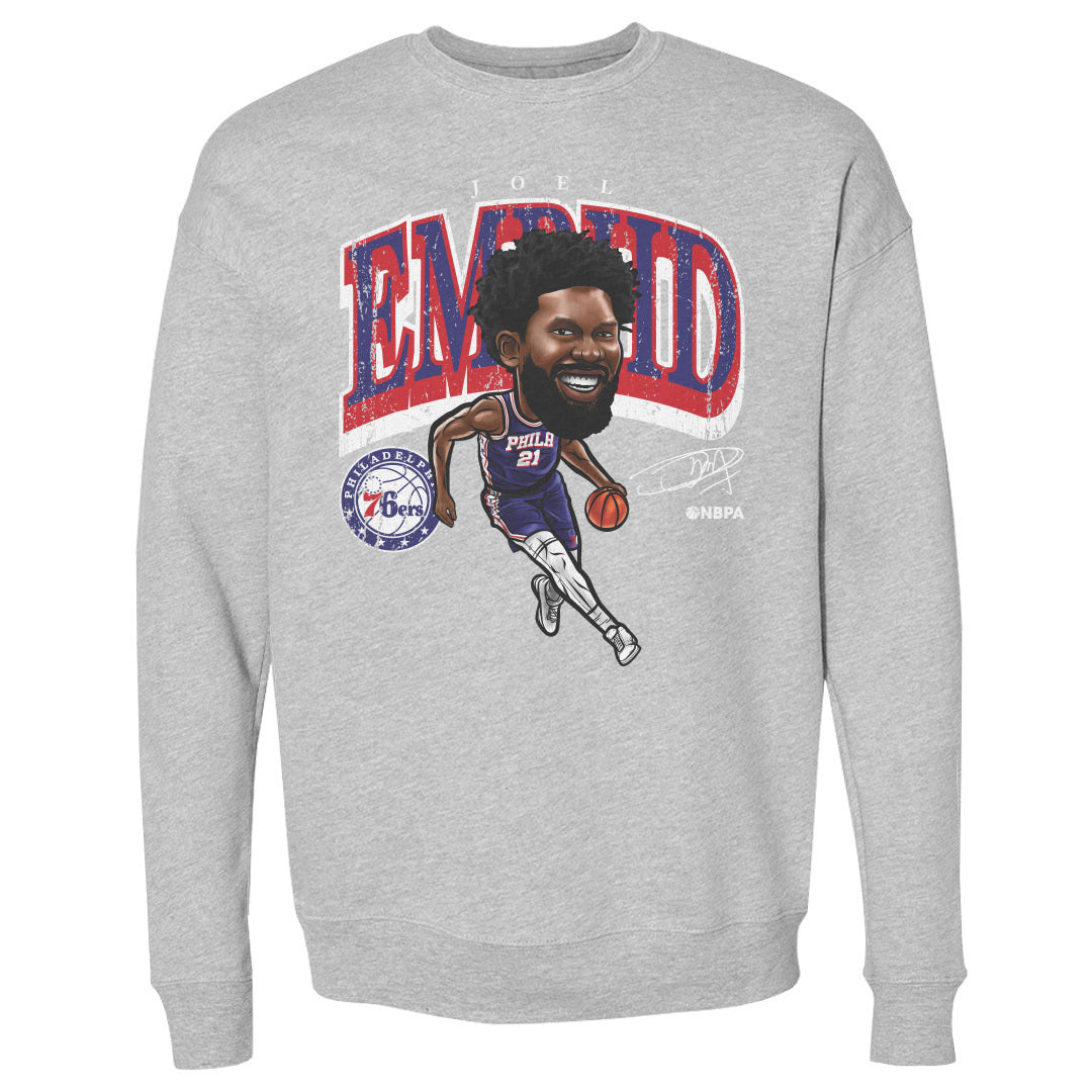 Joel Embiid Men's Crewneck Sweatshirt | 500 LEVEL
