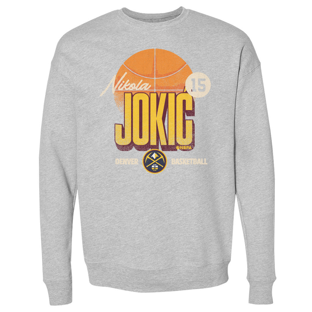 Nikola Jokic Men's Crewneck Sweatshirt | 500 LEVEL